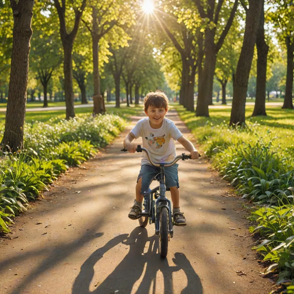 Jak nauczyć dziecko jeździć na rowerze?