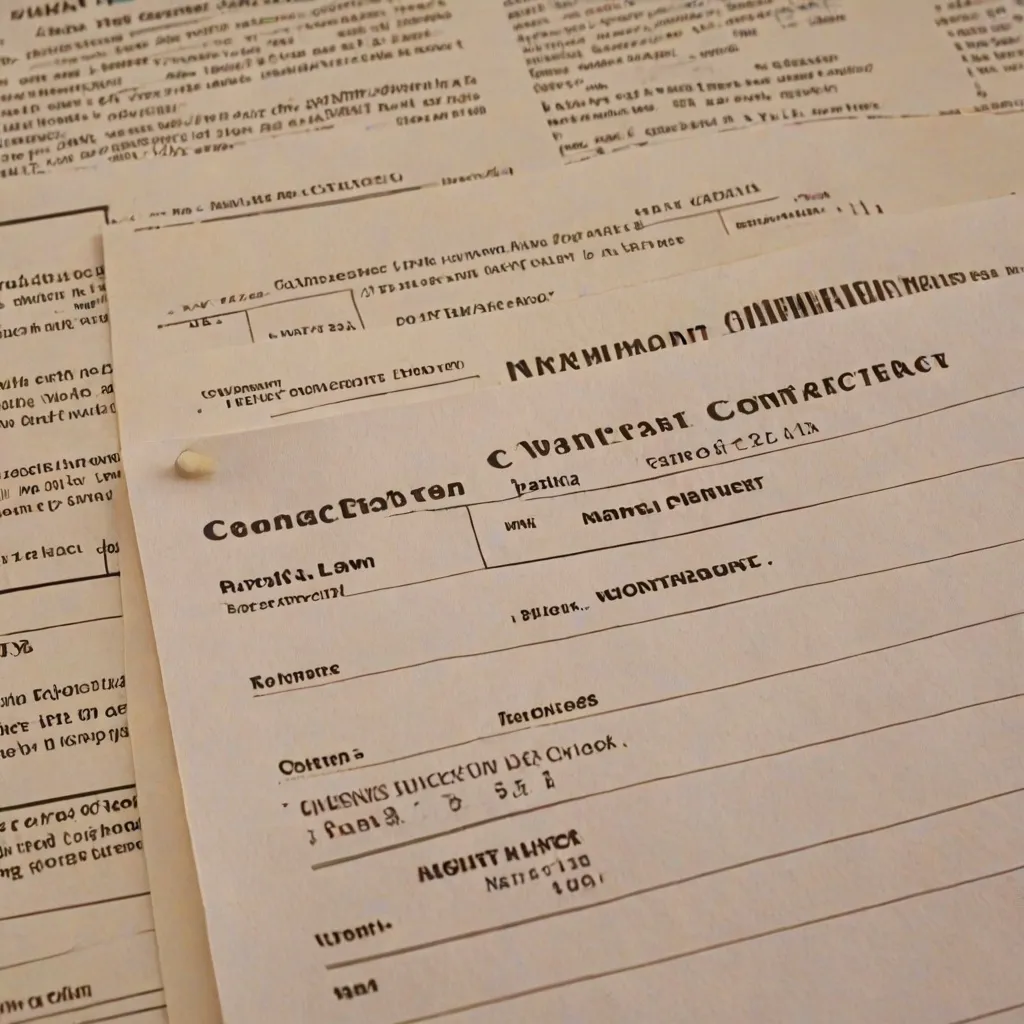 Umowa z nianią – wzór i kluczowe zapisy, które musisz znać