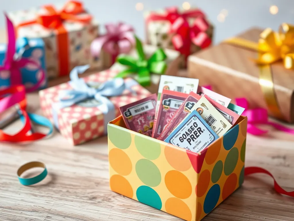 Jak zapakować zdrapki na prezent?