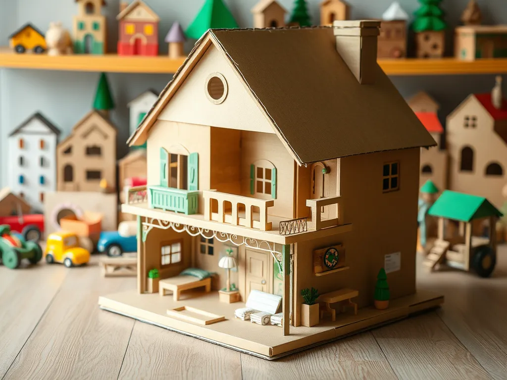 Zabawki z kartonu – jak zrobić?