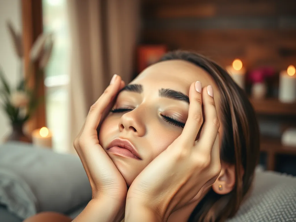 Jaki masaż na opadające powieki?