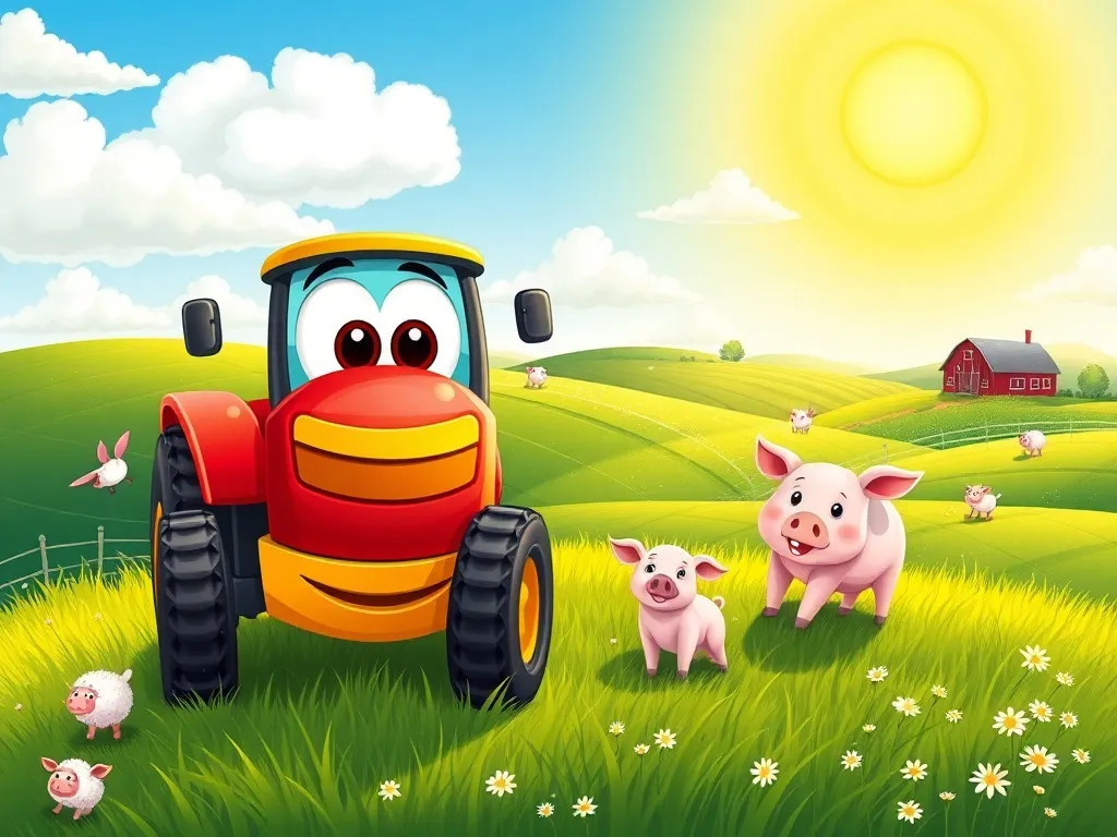 Bajki o traktorach: edukacja i przygoda dla najmłodszych